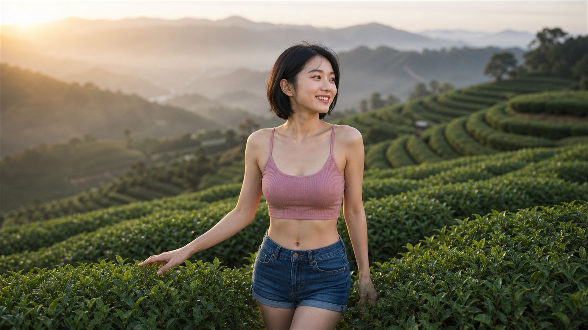 茶山晨光
